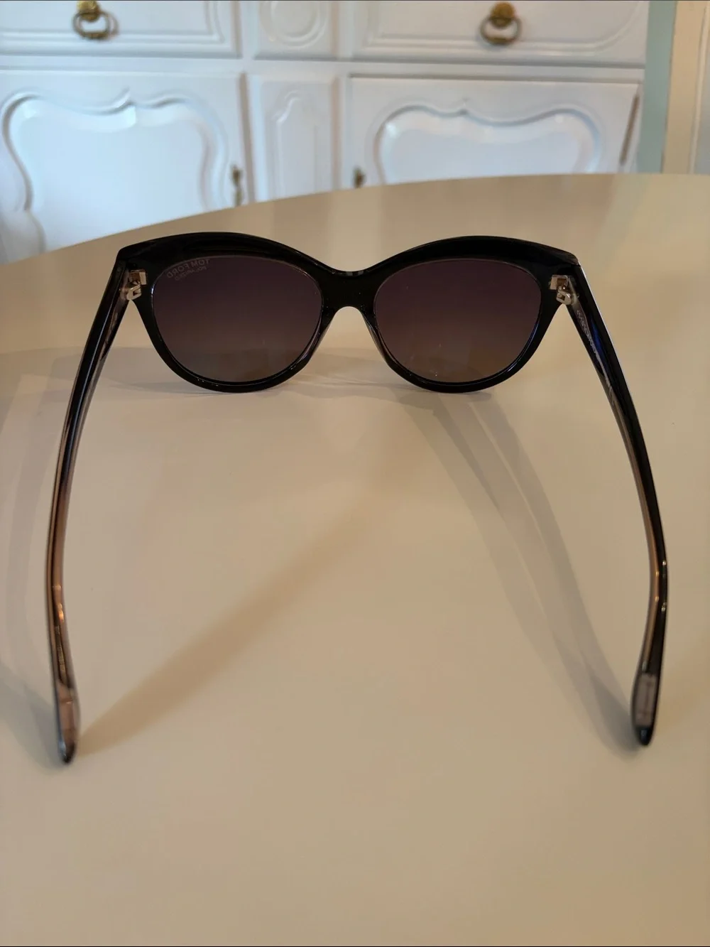 Tom Ford Black Lily 56mm Cat-Eye Sunglasses TF430